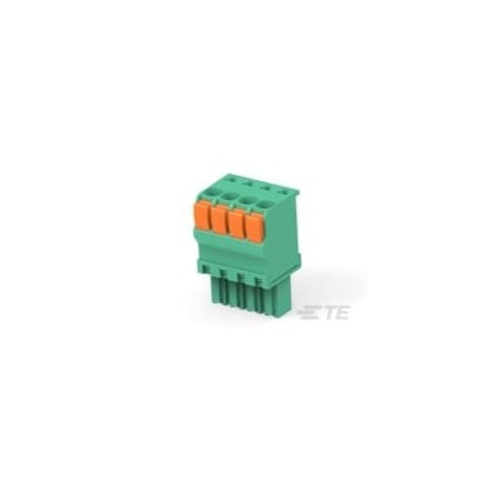 Te Connectivity STR PLUG SPRING TYPE RH 4P 3.50mm 1986692-4